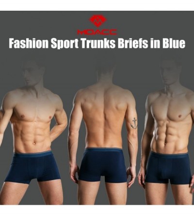 Trunks Men's Low Rise Trunks Soft Cotton Underwear Pack - Men Trunks 2 - CR12F617NOZ $25.05