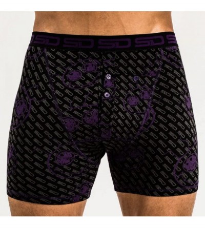 Boxer Briefs Men's Stash Boxer Brief Shorts - Pickpocket Proof Travel Secret Pocket Underwear - Fantazia - C511EHSOTYL $32.18