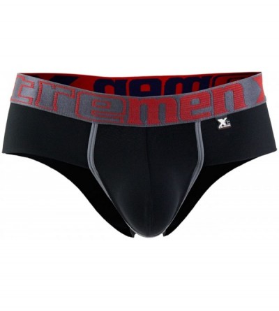 Briefs Mens Fashion Underwear Briefs - Black - C1180IETNAW $26.50