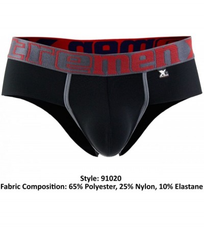 Briefs Mens Fashion Underwear Briefs - Black - C1180IETNAW $26.50