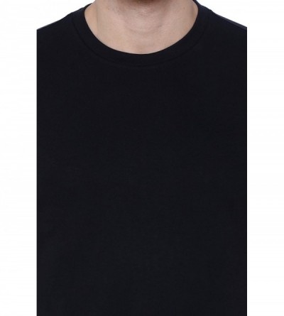 Undershirts Men's Cotton Stretch 2-Pack Slim Fit Short-Sleeve Crewneck T-Shirt - Wine Tasting/Charcoal - CS18ACA6ZZT $21.31