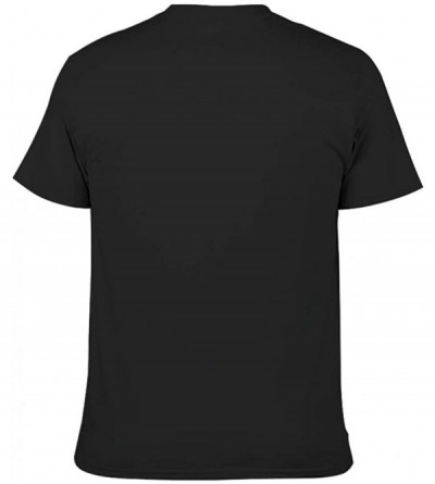 Undershirts Sunglass Skull Cotton T Shirt Mens Soft Tight T Shirt Scary Skull - Black - CG19DSRSN8U $22.00