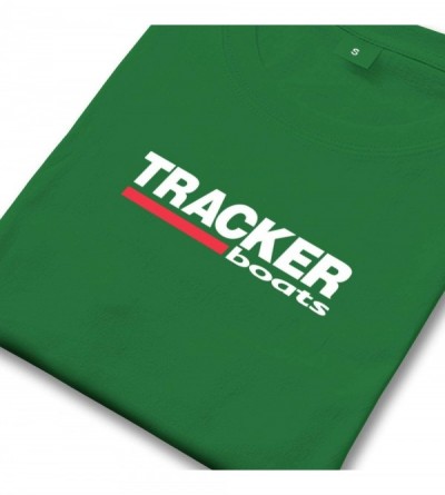 Undershirts Men Friends Shirts Comfort Soft Tracker-Boats-Logo-White- Sports Short Sleeve T-Shirts - Green-115 - CZ18W74CQ6A ...