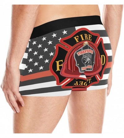 Boxer Briefs Fire Firefighter Fireman Searches Comfort Classics Boxer Briefs Underwear for Men Youth - Design 05 - CF1927XXWC...
