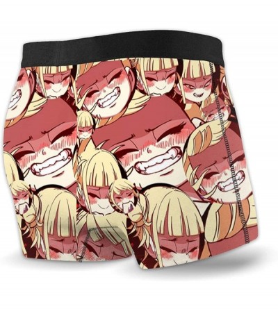 Boxer Briefs Men's Boxer Briefs Ahegao Face Printed Underwear Funny Anime Mens Boxer Shorts - Style 2 - C61933XQS0G $23.85