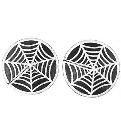 Accessories 1 Pair Breast Cover Thin Spiderweb Boob Stickers Nipple Covers Pasties for Ladies - C61976SWH4Y $41.30