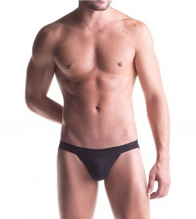 Boxer Briefs Mens Microfiber Colombian Jockstrap Underwear | Suspensorio Hombre - 12000203 Black - CE110YEDT1B $42.39