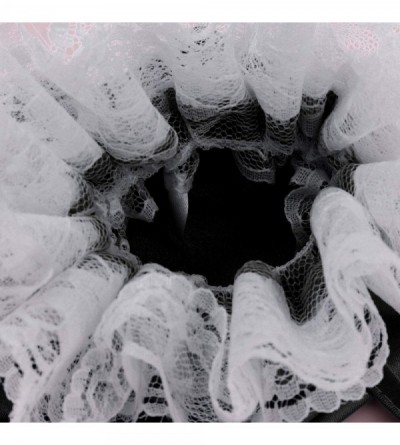 Briefs Men's Floral Lace Trim Satin Drawstring Bulge Pouch C-String Mini Briefs Underwear - Black - CY19D87W9HR $13.69