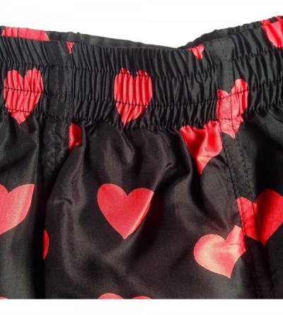 Boxers Black Silk Heart Boxers 2.0 Love You Valentine Special - Men's - CL127NA59SX $42.43