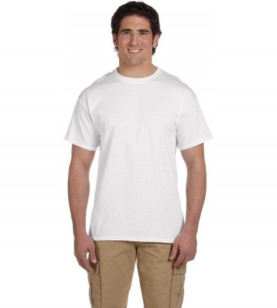 Undershirts Men's Heavy Cotton HD Undershirts (Pack of 9) S White - C4193K9X0Y8 $67.59