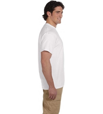 Undershirts Men's Heavy Cotton HD Undershirts (Pack of 9) S White - C4193K9X0Y8 $44.47