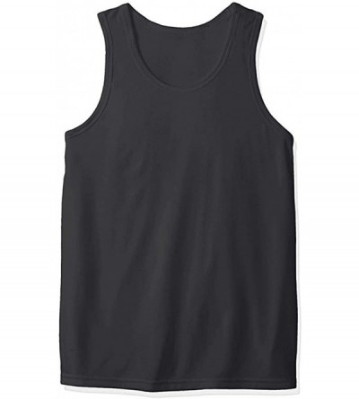 Undershirts Mens 100% Cotton Logo of GWAR 21323 Fitness Sleeveless Tank Tops T Shirts - Black - C71999DEEWL $34.82