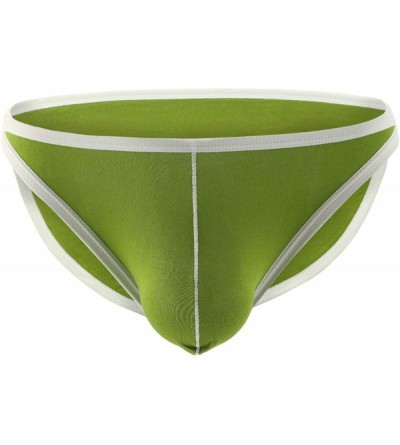 Briefs Low Waist Modal Briefs Underwear - Green - C618YN95H6S $20.25