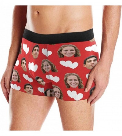 Boxer Briefs Custom Wife Face Lover Valentine's Day Funny Boxer Shorts Novelty Briefs Underpants Printed with Photo - Color2 ...