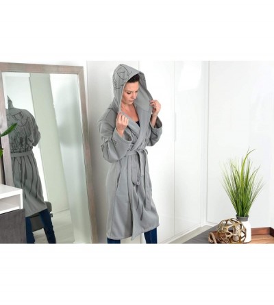 Robes Doctor Who Weeping Angel Adult Jersey Bath Robe | Officially Licensed Doctor Who Sleeping Robe - C018Z7OMLQW $34.25