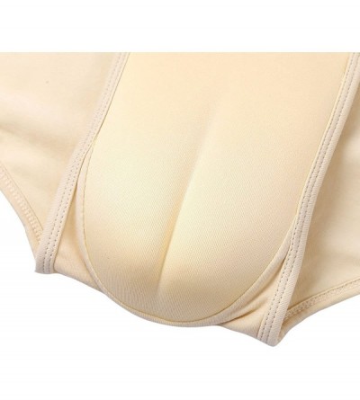 Briefs Men's Hiding Gaff Panty Shaper Pant Briefs Underwear for Crossdressing Transgender - Nude - CV18GOUZ85E $15.98
