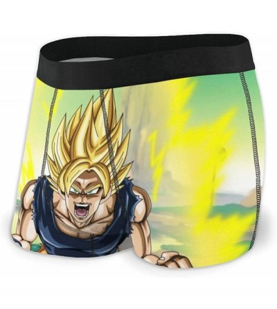 Boxer Briefs Men's Boxer Briefs Hip Underwear with Comfort Waistband - Dragon Ball Z 3 - CZ194LNS5L6 $47.18