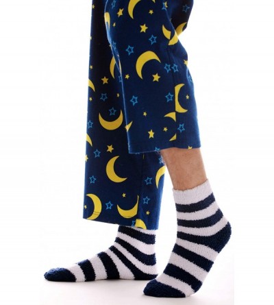 Sleep Sets Matching Flannel Pajamas for Couples - Moon and Stars - CF18E8I7D34 $26.54