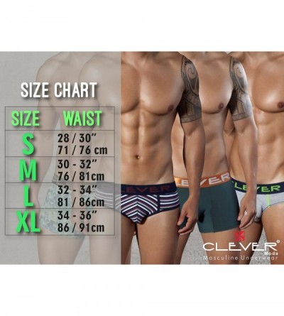Briefs Masculine Briefs Underwear for Men - Green - CQ19239GSHK $40.72