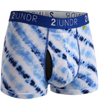 Boxer Briefs Mens Swing Shift 3" Boxer Trunk Underwear - Tide Eye - CA18TE94M20 $25.56