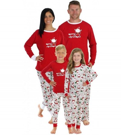 Sleep Sets Family Matching Merry Christmas Pajamas Sets Dad Mom Daugther Son Santa Claus Pants Sleepwear Xmas Nightwear Outfi...