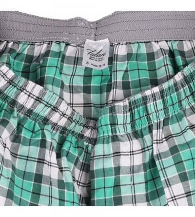 Boxers 4-Pack Men's Boxer Underwear 100% Cotton Premium Quality - Group 41 - C918AEIIKQ6 $20.02
