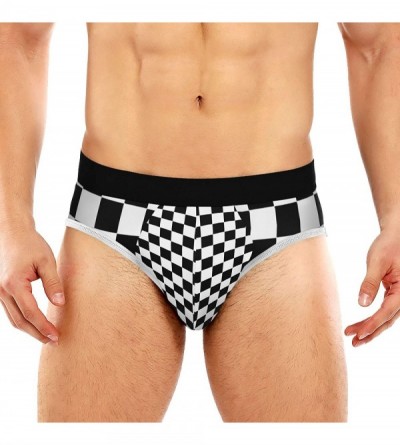 Briefs Men's Breathable Underwear Bikini Triangle Panties Classic Sport Briefs Thong - Color8 - CS199I6R9QI $17.57
