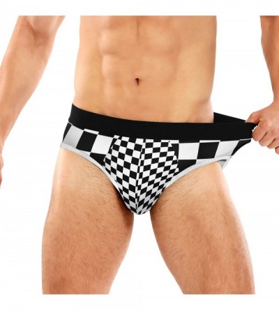 Briefs Men's Breathable Underwear Bikini Triangle Panties Classic Sport Briefs Thong - Color8 - CS199I6R9QI $17.57