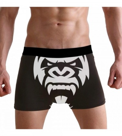 Boxer Briefs Angry Gorilla Horrible Men's Sexy Boxer Briefs Stretch Bulge Pouch Underpants Underwear - Angry Gorilla Horrible...