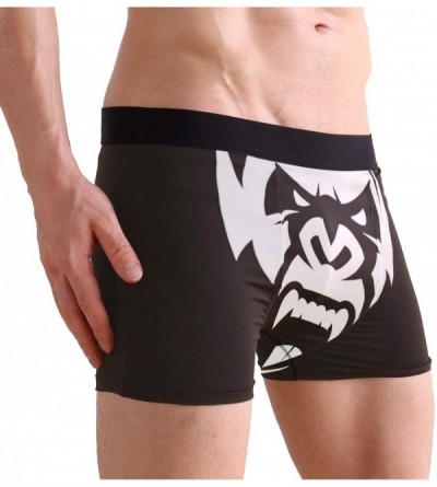 Boxer Briefs Angry Gorilla Horrible Men's Sexy Boxer Briefs Stretch Bulge Pouch Underpants Underwear - Angry Gorilla Horrible...