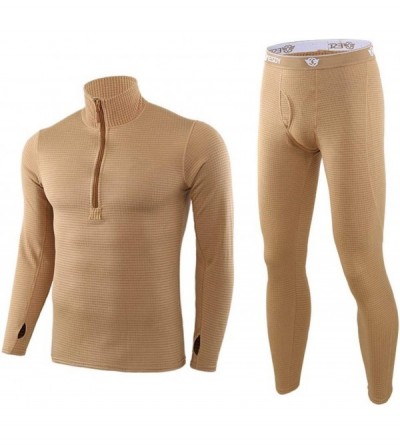 Thermal Underwear Men Thermal Underwear Sets- Winter Long Sleeve Thermo Underwear Long Winter Clothes Men Motion Thick Therma...