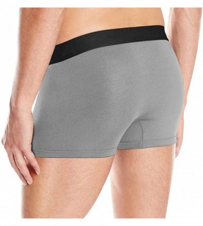 Briefs Customized Face Men's Boxer Briefs Underwear Shorts Underpants with Photo All Mine All Gray Stripe - Multi 20 - C019CS...