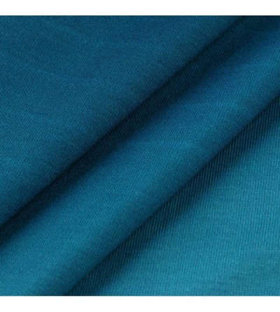 Robes Fashion Men's Summer Slim Casual Fit Gradient Color Short Sleeve Top Blouse - Navy - CZ18U9GGIXI $18.45