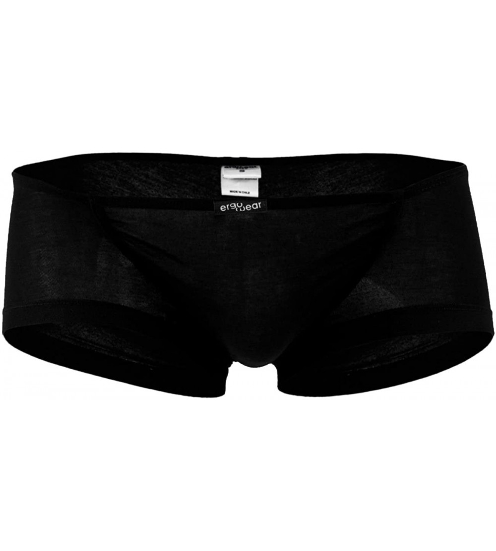 Trunks Men's Underwear Boxer Briefs Trunks - Black_style_ew0705 - C318DIT3ZN8 $25.83