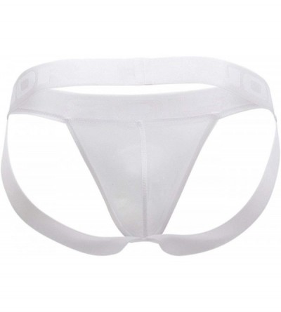 Briefs Mens Fashion Underwear Athletic Jockstraps for Men. Ropa Interior Colombiana - White_style_885 - CO18XQ797QT $20.69