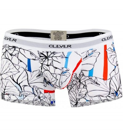 Boxer Briefs Masculine Boxer Briefs Trunks Underwear for Men - White_style_2378 - CF18HWRWL2L $32.32
