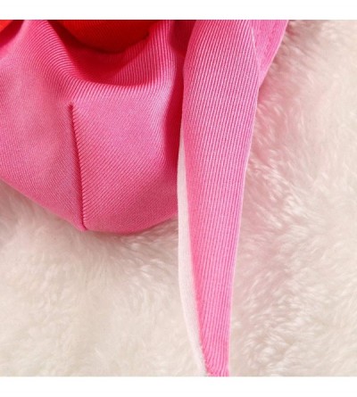 G-Strings & Thongs Men's Fashion Sretch G-String Cotton T-Back Micro Thong Bikini Briefs Underwear - Hot Pink - CN196ONINCU $...