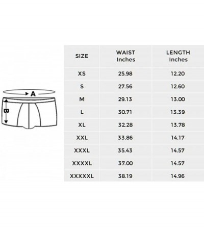 Boxer Briefs Novelty Design Men's Boxer Briefs Trunks Underwear - Design 7 - C21939TESI9 $20.17