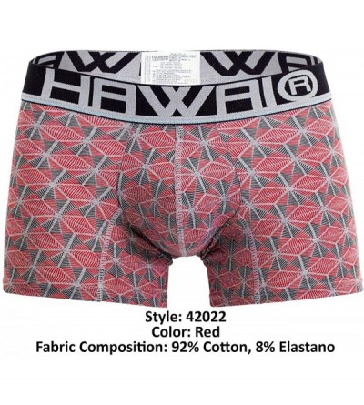 Boxer Briefs Fashion Boxer Briefs Underwear Trunks for Men - Red_style_42022 - C819C82TR7C $29.30