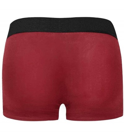 Boxers Custom Men Boxers Funny Face Novelty Underwear Print Briefs Photo for Men So It's Hers Black - Multi 3 - C31982YWT0W $...