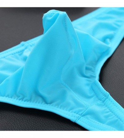 G-Strings & Thongs 2019 Hot Sexy Mini Briefs Low Waist Smooth Nylon Male Underwear Men Thongs and G Strings Jocks Underwears ...