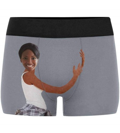 Boxers Personalized Face Underwear Hug My Love White Face Boxers Custom - Multi 6 - CX18YCT335I $25.80