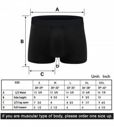 Boxer Briefs Mens Boxer Brief Underwear Cotton Short Low Rise Sport Breathable Boxer Briefs Trunks 5 Pack - E 5 Pack Multicol...