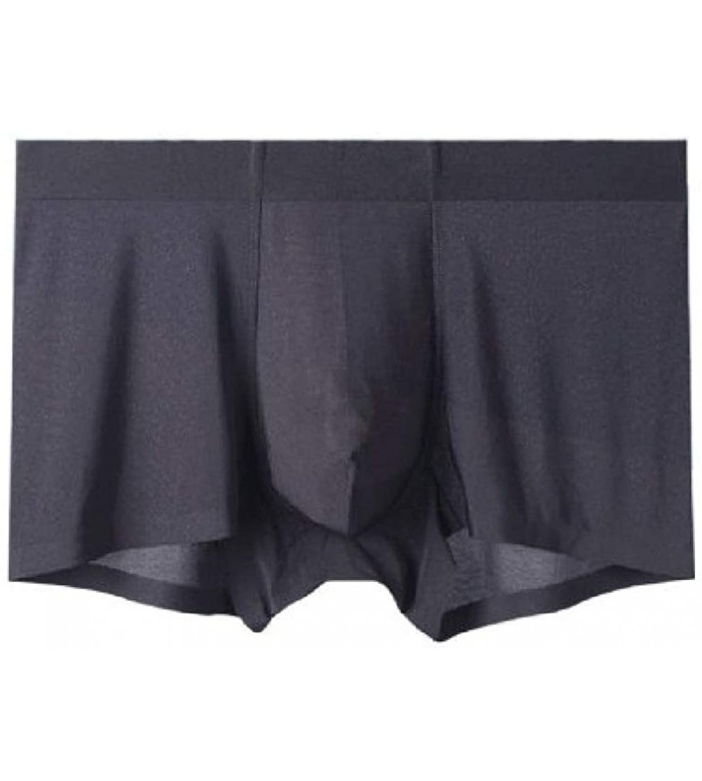 G-Strings & Thongs Men Stretch Lightweight Seamless See-Through Solid Color Thin Soft Thongs - 6 - C6199REGLCT $39.32