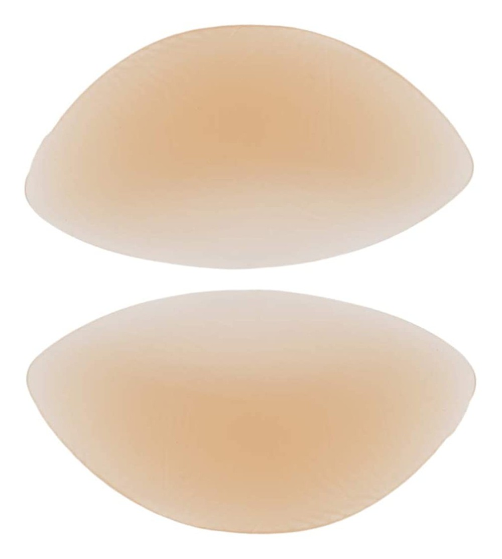 Accessories Silicone Form Breast Enhancer Push Up Bra Pad Inserts - Shape Deep Cleavage - Skin Color - CX198Y4Q4GR $11.05