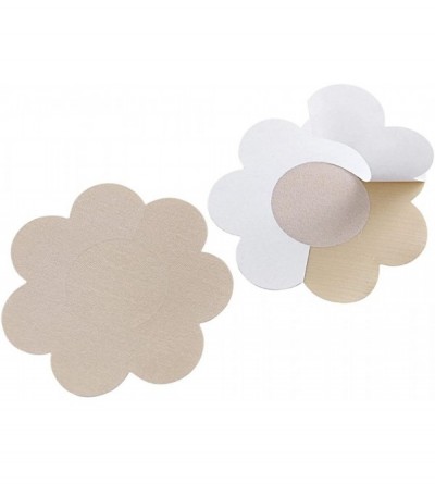 Accessories 20pcs Nipple Covers Disposable Self-Adhesive Breast Petals Pasties - 1-skin Color - CB17XHT3QD2 $12.68