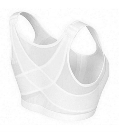 Bras Women's Back Support Posture Corrector Wireless Bra Adjustable Front Closure-Complete Comfort Sport Yoga Sleep Bra no Pa...