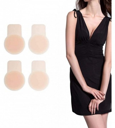 Accessories Silicone Nipple Cover - 2020 New Women Lift Pasties Reusable Invisible Breast Bra for Backless Strapless - Beige ...