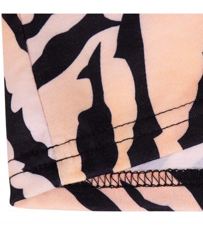 Bras Womens Leopard Blouse Fashion Printed Long Sleeve V-Neck Casual Shirt Pullover Tops Tunics - J - CR193K3NQ36 $13.00