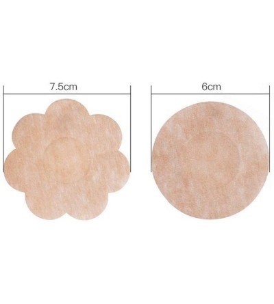 Accessories 10Pairs Women Lady Girls Nude Disposable Non Woven Invisible Self-Adhesive Stick on Bra Stealth Pasties Breast Pe...